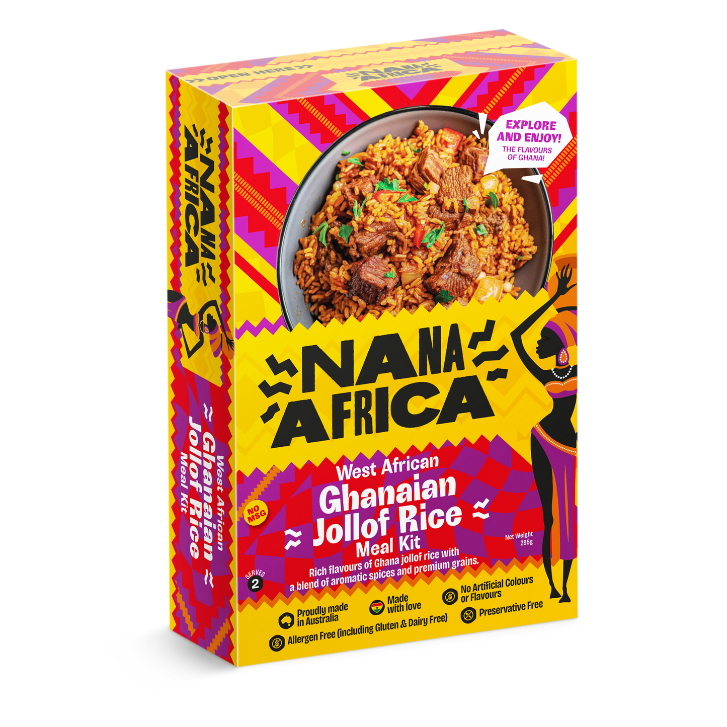 West African Ghanaian Jollof Rice (295g)